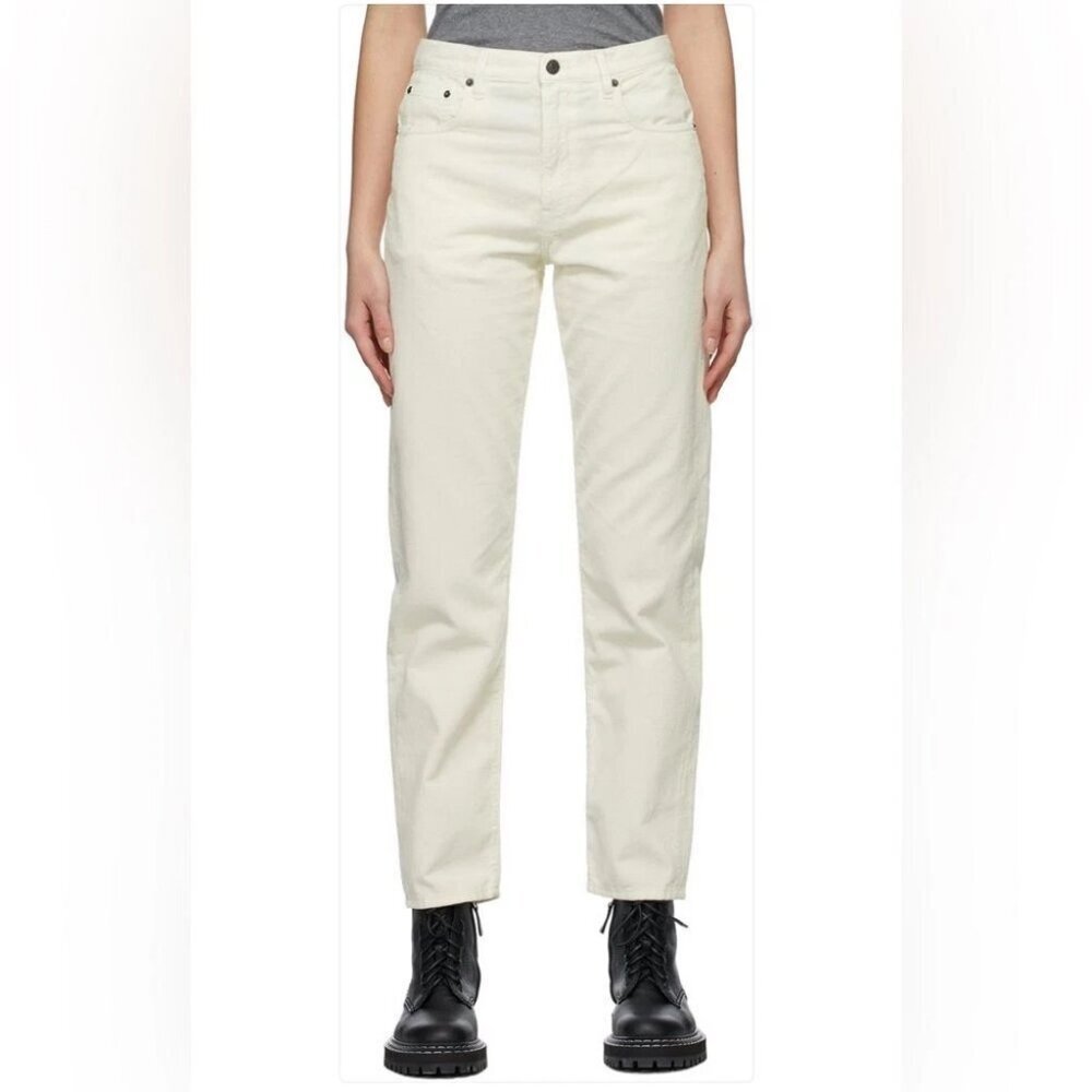 6397‎ 495 Button fly Jeans in Vintage White